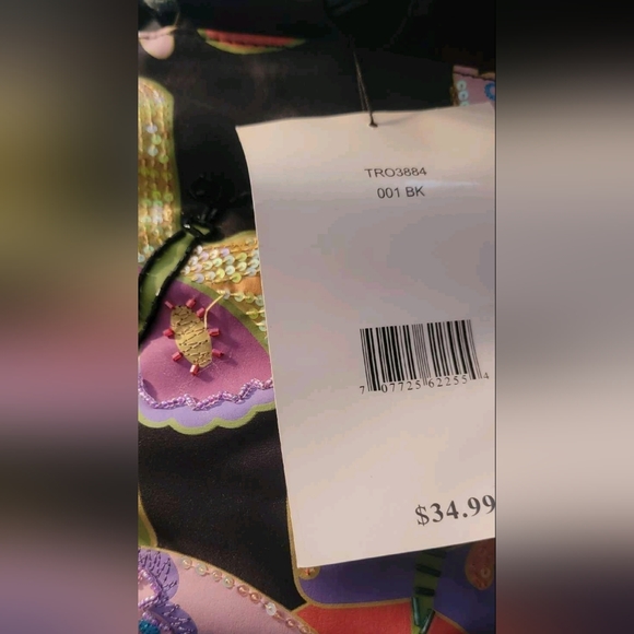 New with tags Gold Mine Totes by Bueno Butterfly Print Purse - Picture 4 of 4